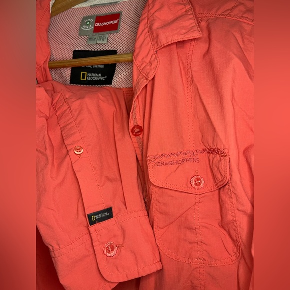 Orange Craghoppers Insect Shield Nat Geo shirt - Picture 4 of 11